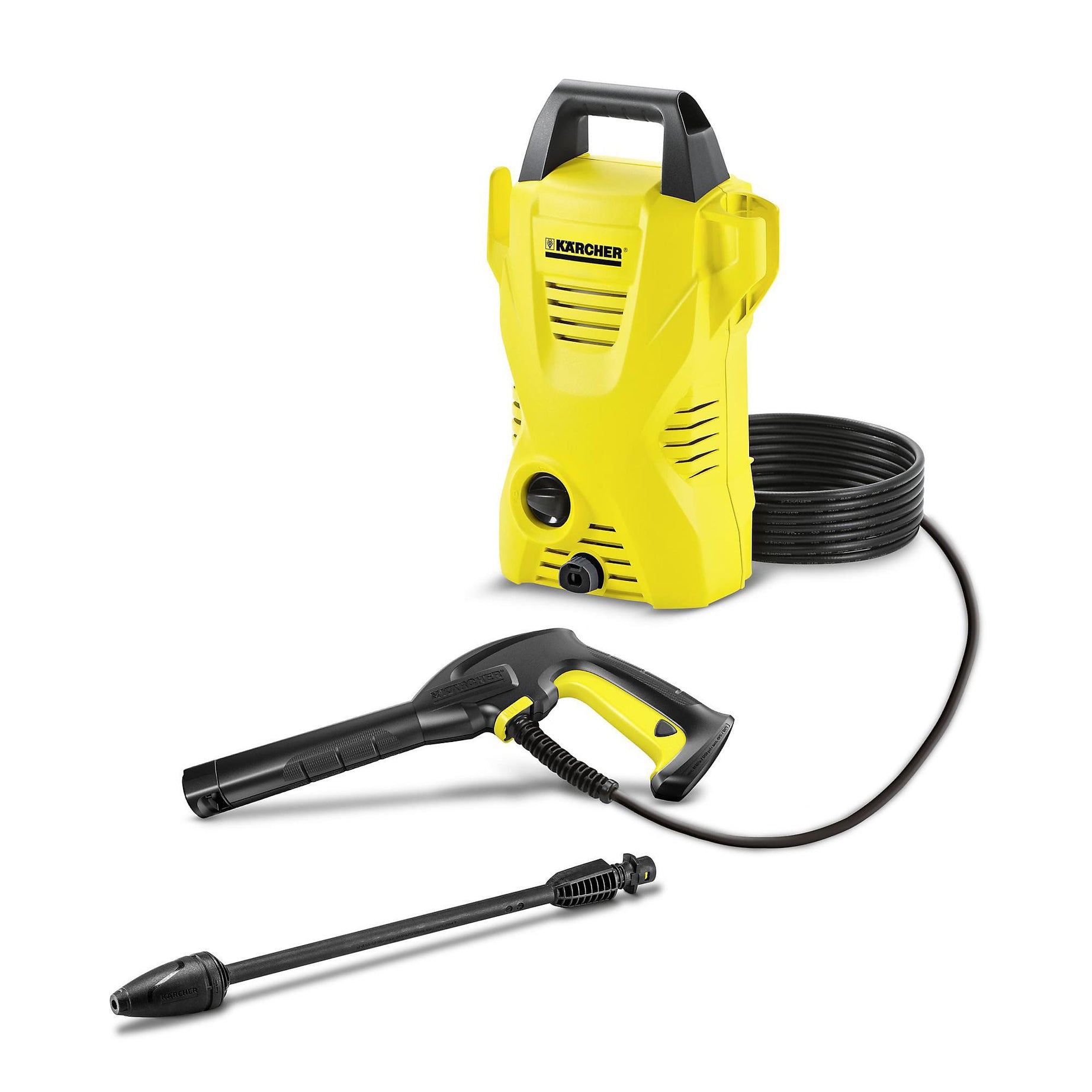Karcher K2 Pressure Washer Electric Garden Patio Cleaner Jet Car Wash 1.4kW - Image 1