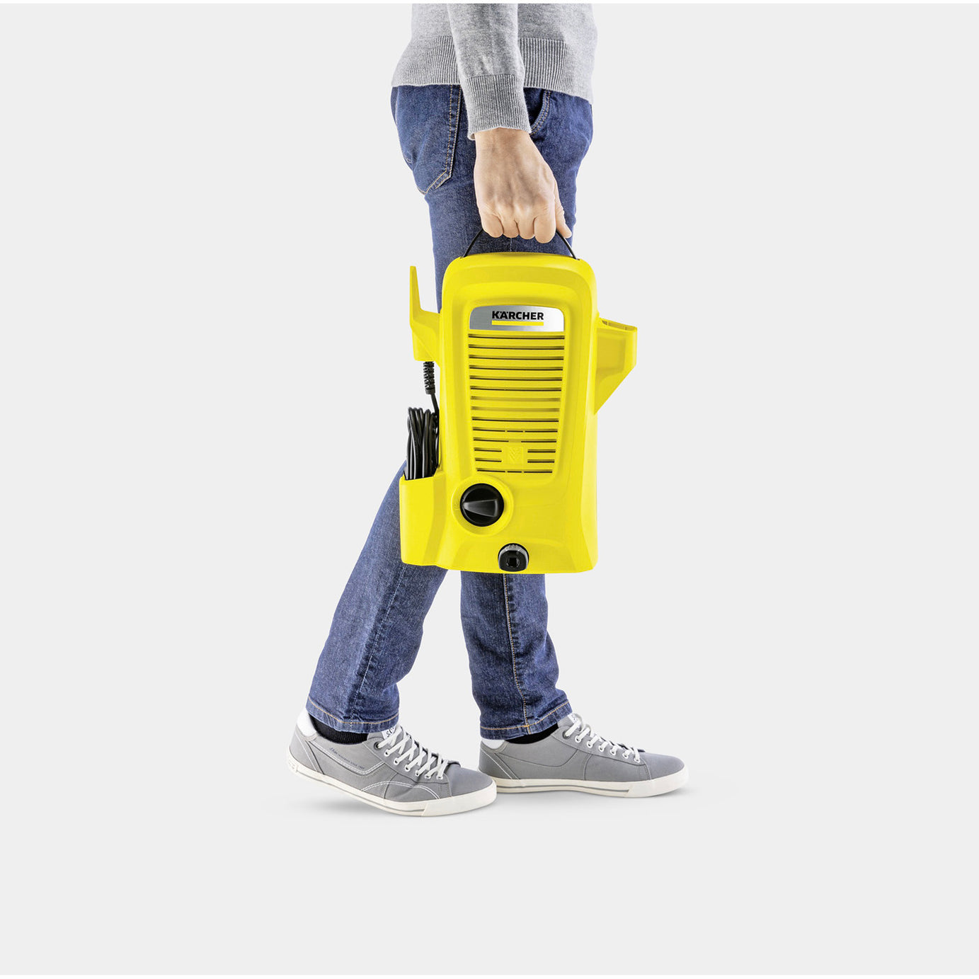 Karcher K2 Pressure Washer Electric Garden Patio Cleaner Jet Car Wash 1.4kW - Image 5