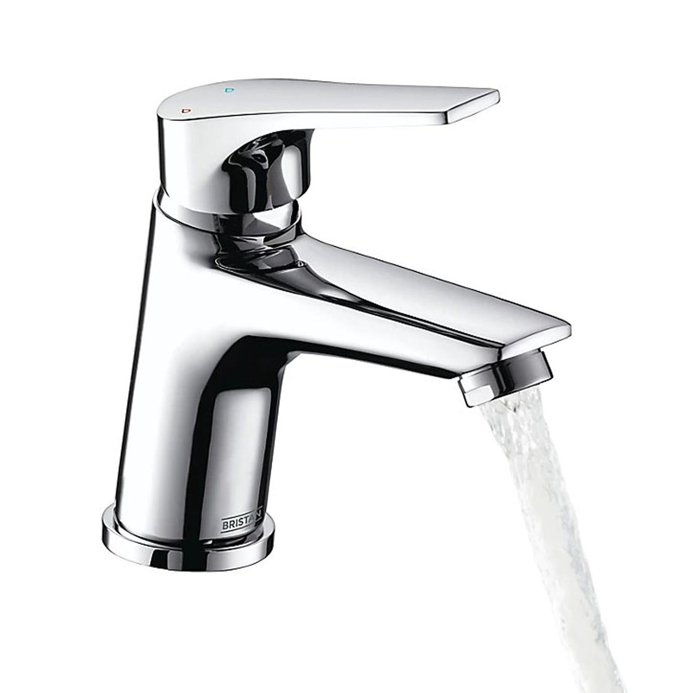 Bristan Basin Tap Mixer Chrome Single Lever Clicker Waste Ceramic Cartridge - Image 4