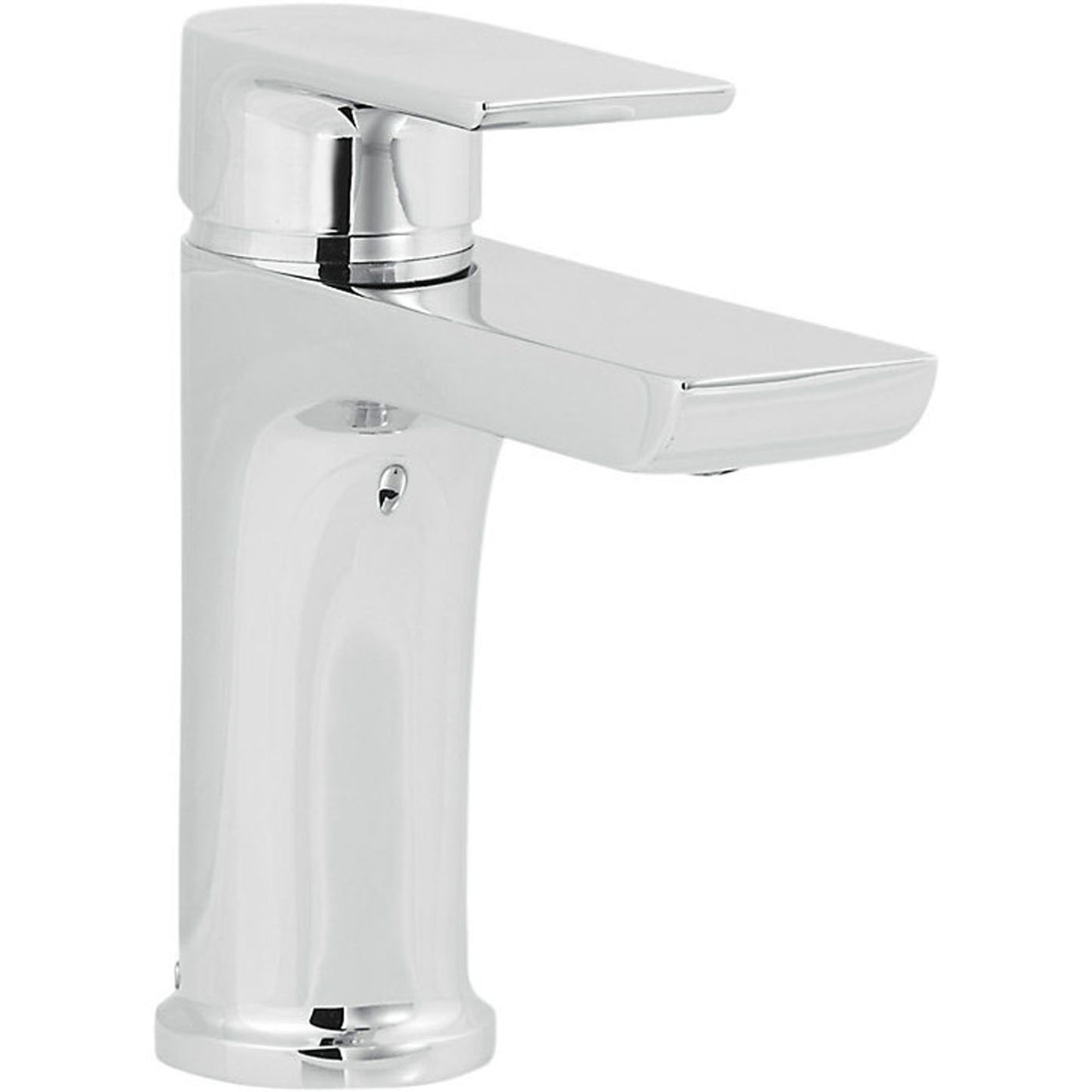 Bathroom Basin Tap Mono Mixer Chrome Single Lever Brass Cloakroom Contemporary - Image 1