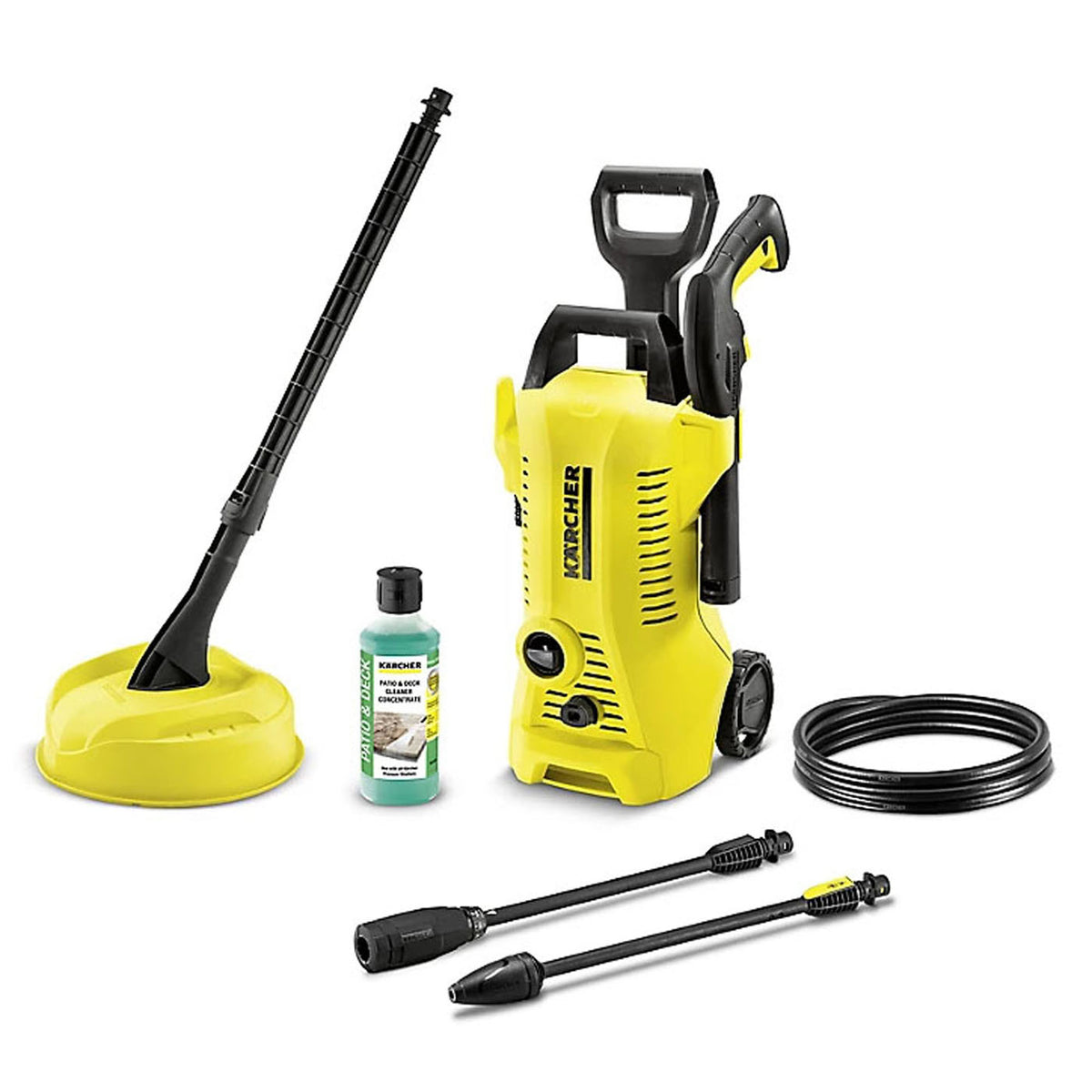 Karcher K2 Pressure Washer Corded Electric Portable Garden Patio 110bar 1400W - Image 7
