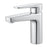 GoodHome Basin Mixer Sink Tap Cavally Bathroom Curved Design Water Saving 5 Bar - Image 1
