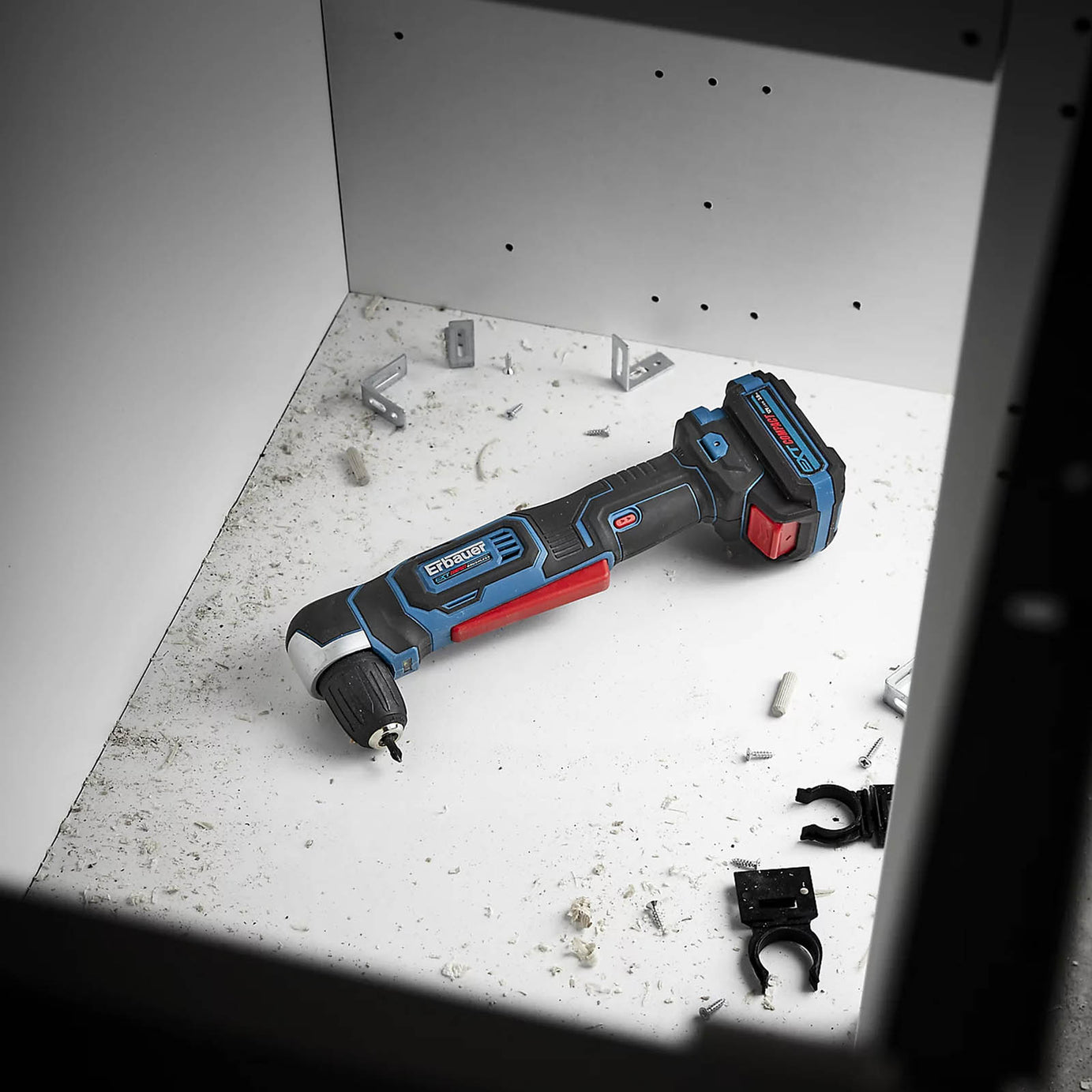 Erbauer Cordless Angle Drill 12V EXT Compact Bare Tool EAD12-Li - Image 3