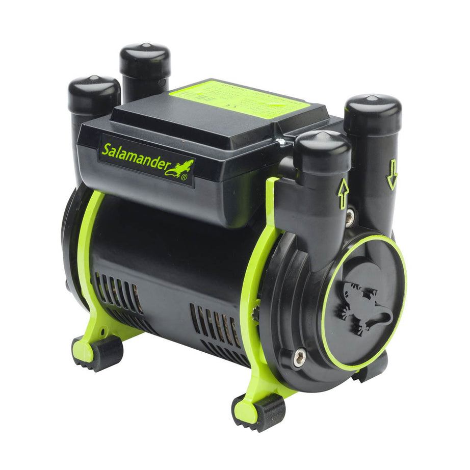 Salamander Pumps Shower Pump CT75 Xtra Twin 2 bar (H)160mm (W)120mm (L)185mm - Image 1