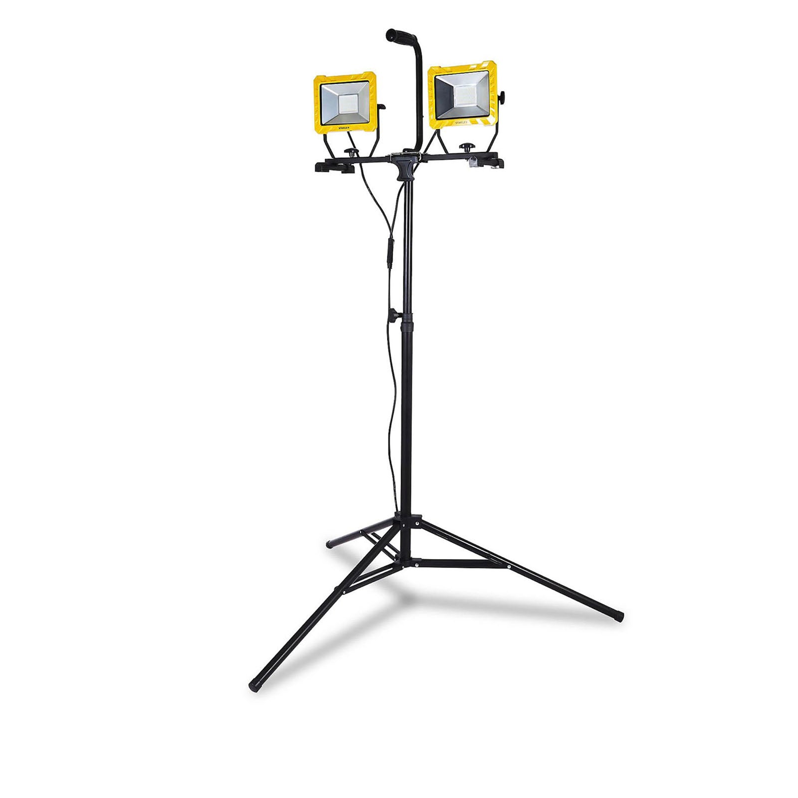 Stanley Work Light Corded LED Twin Adjustable Head 60W 220-240V 4800 Lm IP65 - Image 2