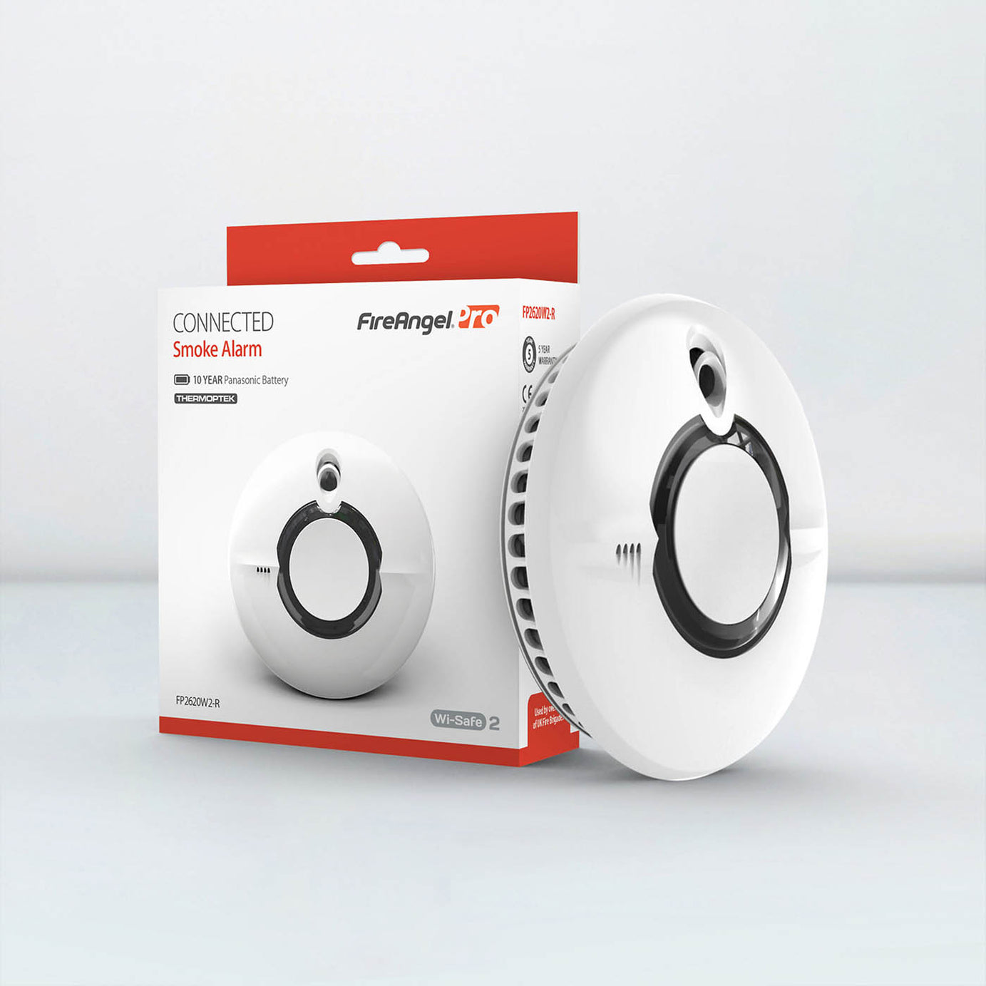 FireAngel Smoke Alarm Smart Battery-Powered Interlinked Anti Tamper White - Image 5