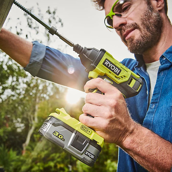 Ryobi Impact Driver 18V Cordless LED Light Variable speed Fan Cooled Bare Unit - Image 4