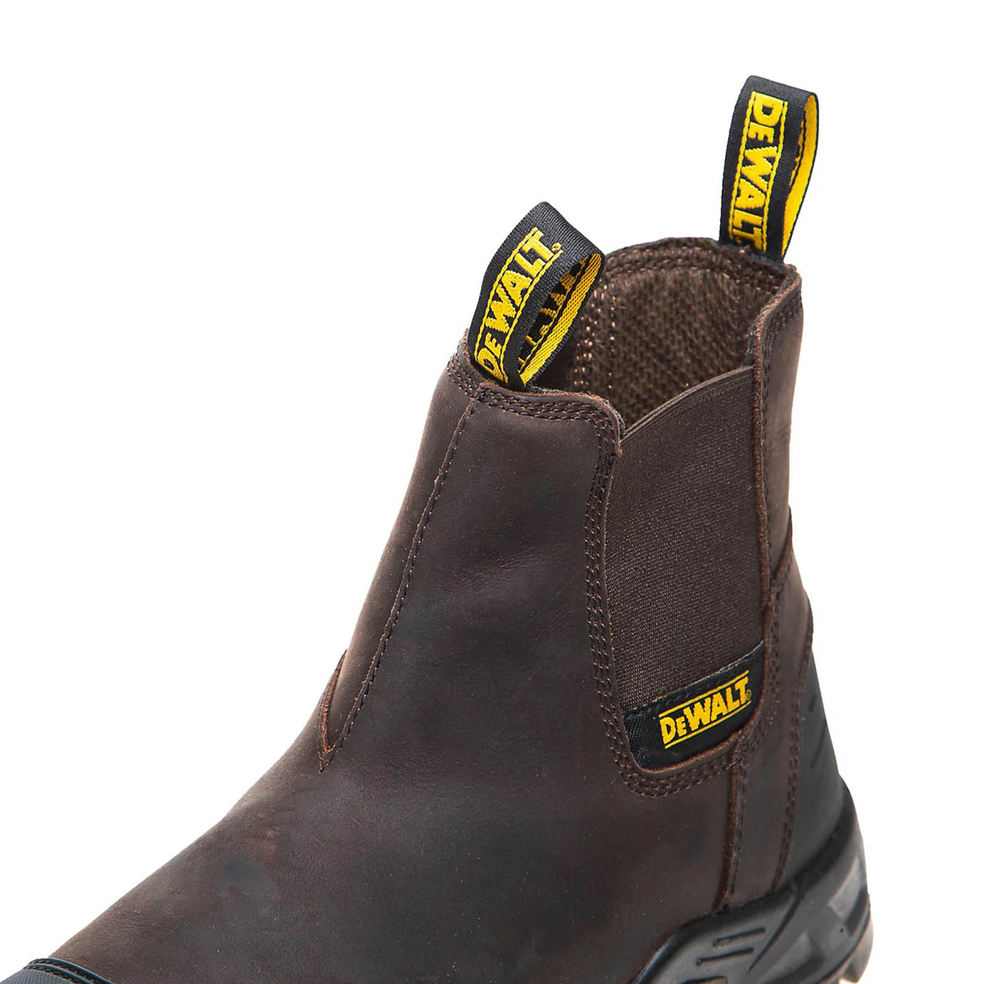 DeWalt Norris Dealer Boots Brown Safety Work Chelsea Shoes Size 9 - Image 4