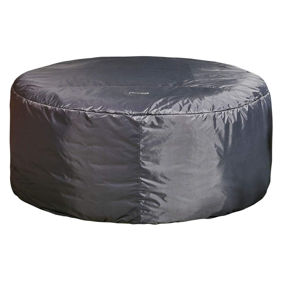 CleverSpa Hot tub Cover Grey Circular Thermal Weatherproof UPF 50+ Outdoor 1.85m - Image 1