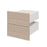 External Drawer Soft Close Matt Oak Effect Slab (H)184.5mm (W)372mm 2 Pack - Image 1