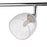 Ceiling Light 4 Lamp Spotlight Adjustbalble Crackled Glass Chrome Effect 28W G9 - Image 2
