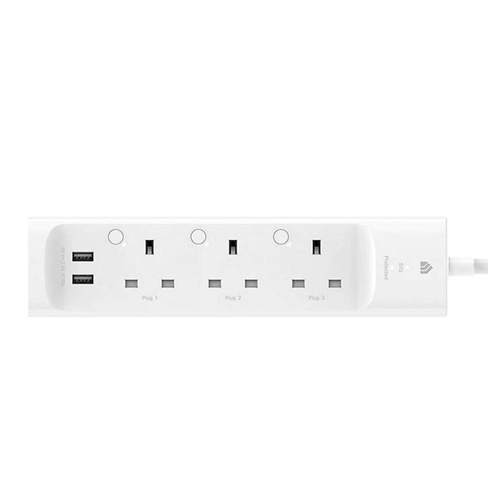 Smart Plug Socket Extension Lead USB Timer 3 Gang Alexa Google Assist 13A - Image 2