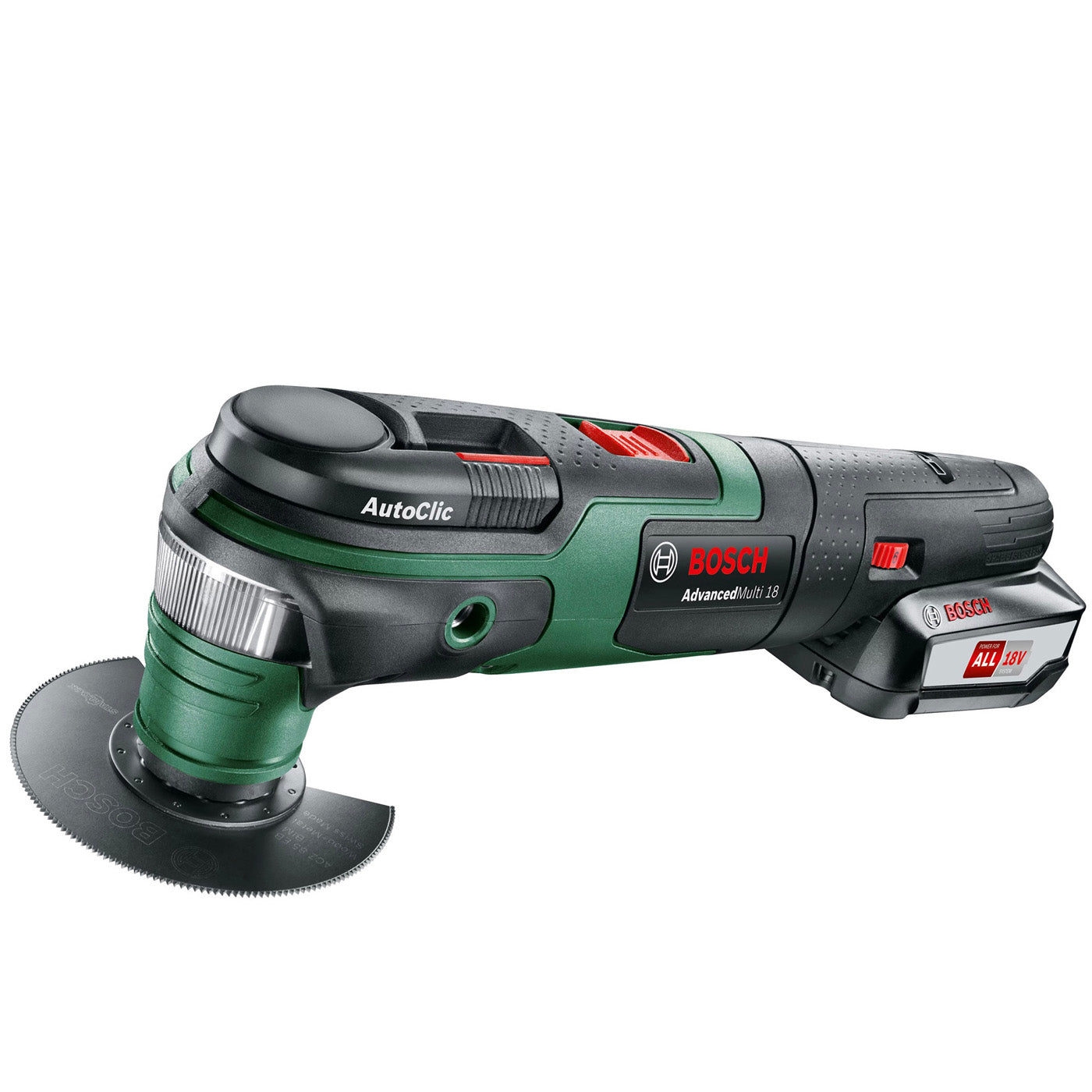Bosch Multi Tool Cordless Advanced Variable Speed Work Light Soft Grip 18V - Image 1