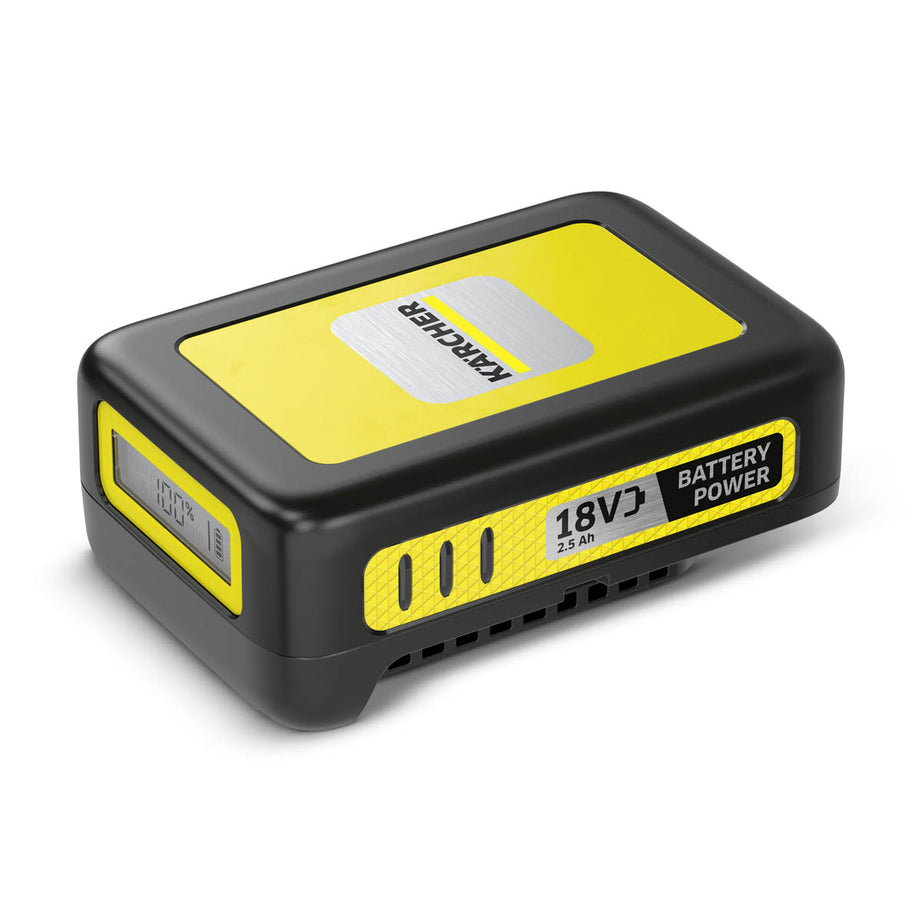 Kärcher Battery 2.5Ah Li-Ion Rechargeable LCD Display Powerful Compact 18V - Image 1
