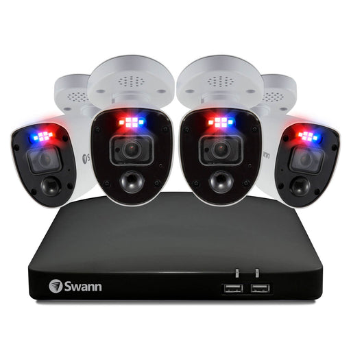 Swann CCTV Camera System DVR Kit 4K Ultra HD 8 Channels Smart Indoor Outdoor - Image 1