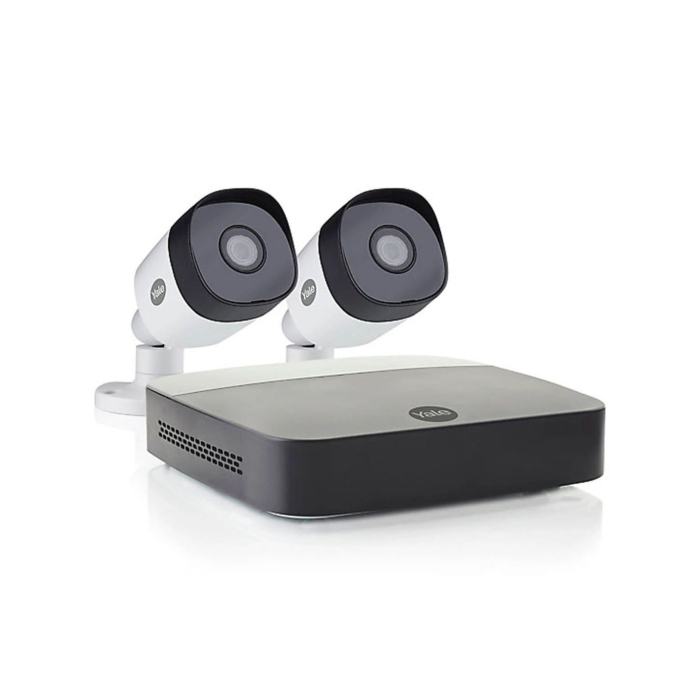 Yale CCTV Kit 2 Cameras Smart Security Motion Detection 1080p Indoor Outdoor - Image 1