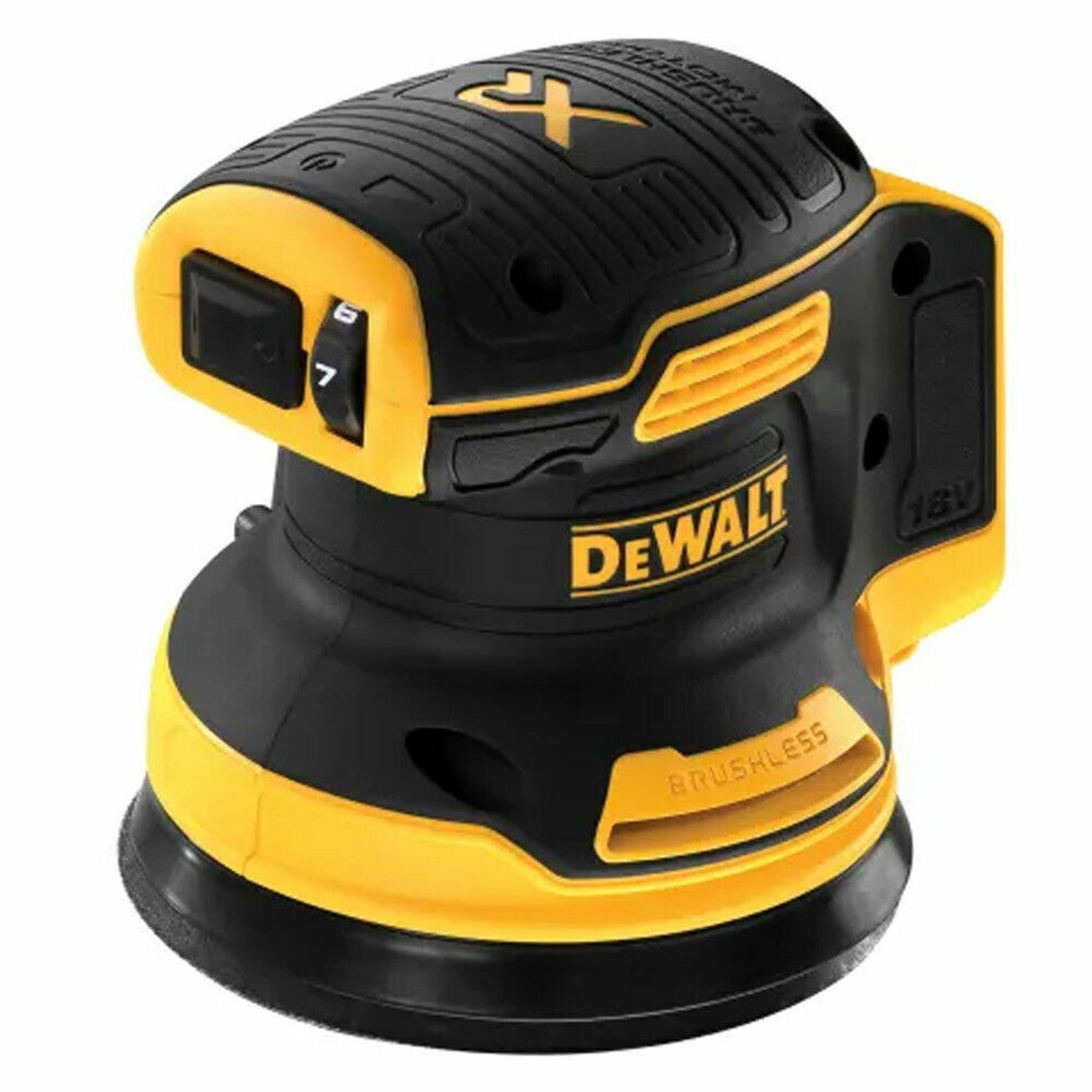 DeWalt Random Orbit Sander Cordless 18V Li-Ion DCW210N-XJ 125mm Body Only - Image 1