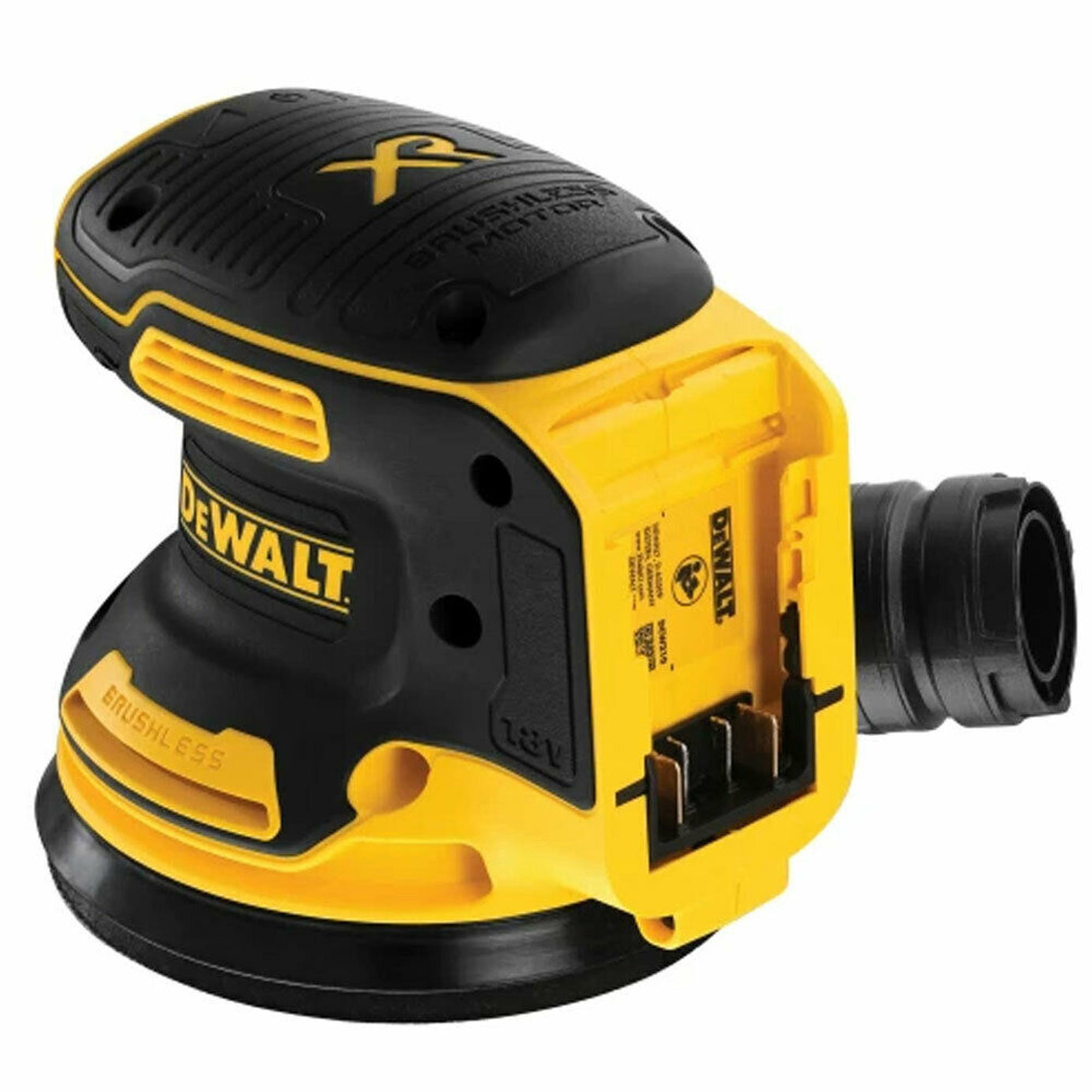 DeWalt Random Orbit Sander Cordless 18V Li-Ion DCW210N-XJ 125mm Body Only - Image 3