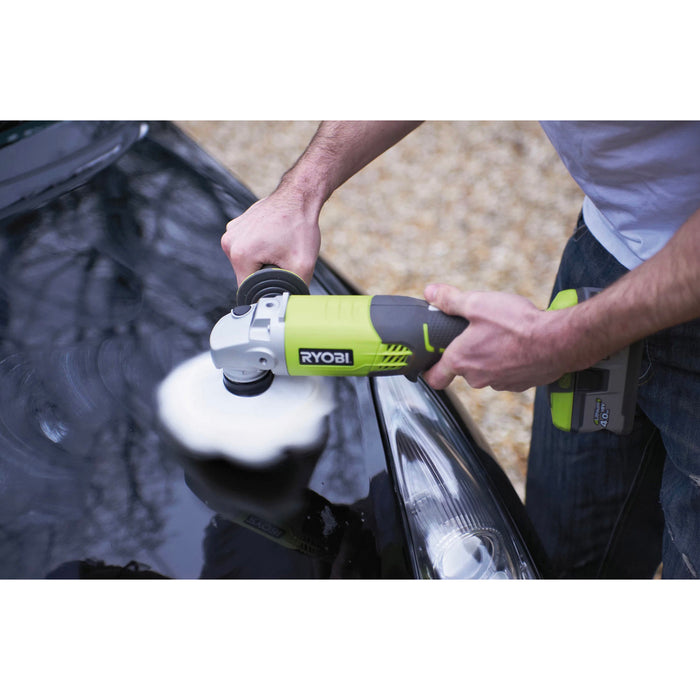 Ryobi Angle Grinder Cordless R18AG-0 Auxilary Handle Compact 18 V 115 mm Bare - Image 5