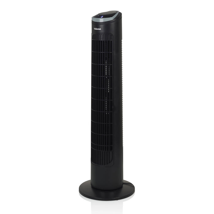 Tower Fan Black 30" Oscillation 3 Speed Timer Remote Control Portable 40W - Image 1