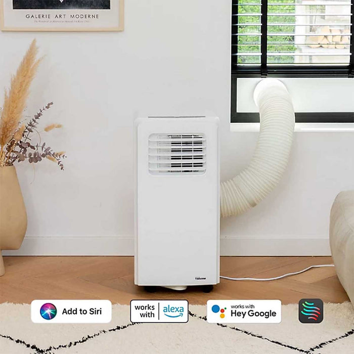 Smart Air Conditioner Dehumidifier Digital White Portable Compact Timer Remote - Image 3