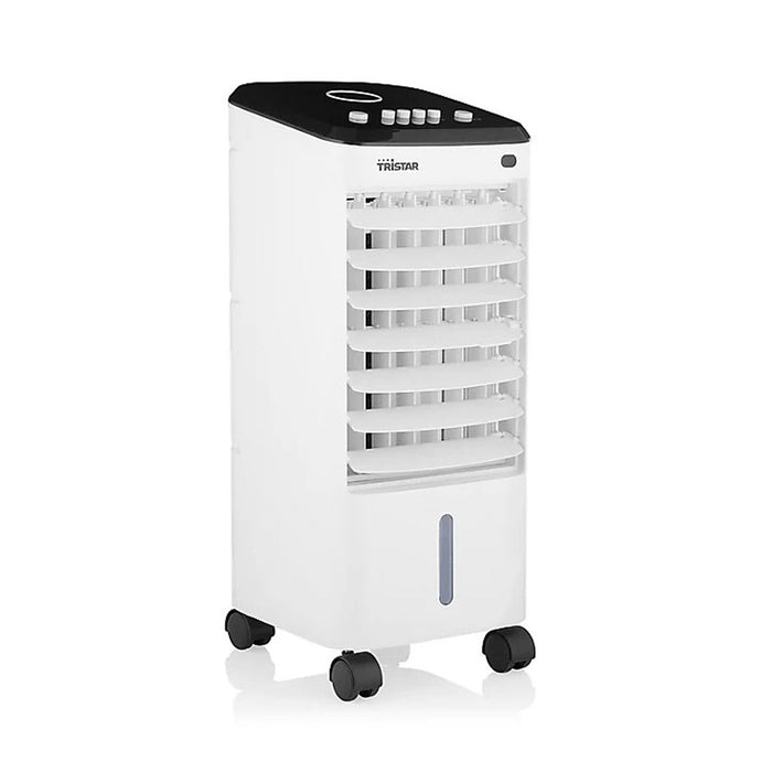 Air Cooler Fan 4L Portable Gloss White Oscillation 3 Speed Conditioning Unit 65W - Image 2