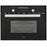 Built In Electric Oven Compact Black Fan Cooled Full Grill Single 44L 3350W - Image 1