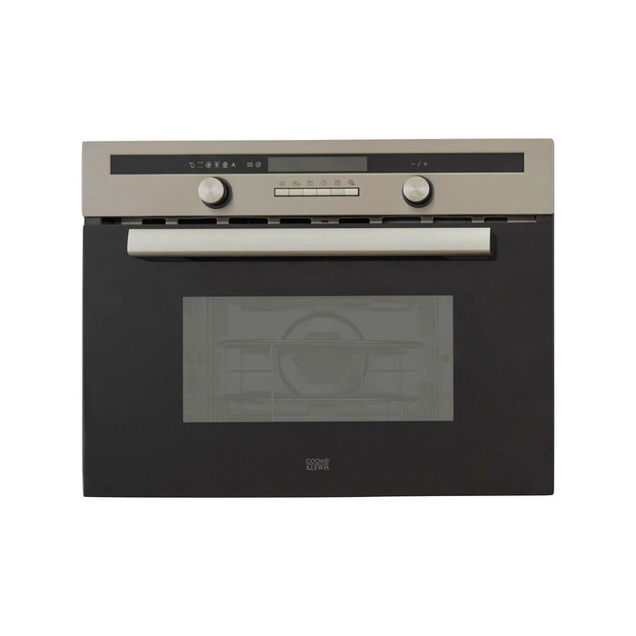 Cooke & Lewis Oven Electric Built-in Integrated CLCPST 44L Stainless steel - Image 1