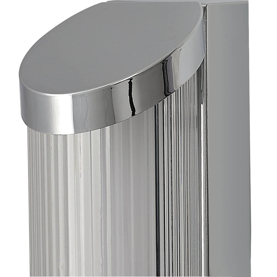 GoodHome Wall light Otemma Silver Chrome effect Wired - Image 8