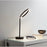 Table Lamp LED Aluminium Black Desk Ring Warm White Light Modern Dimmable - Image 1