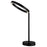 Table Lamp LED Aluminium Black Desk Ring Warm White Light Modern Dimmable - Image 3