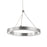 LED Pendant Ceiling Light 3 Way Chrome Effect Modern Dimmable Adjustable Height - Image 4