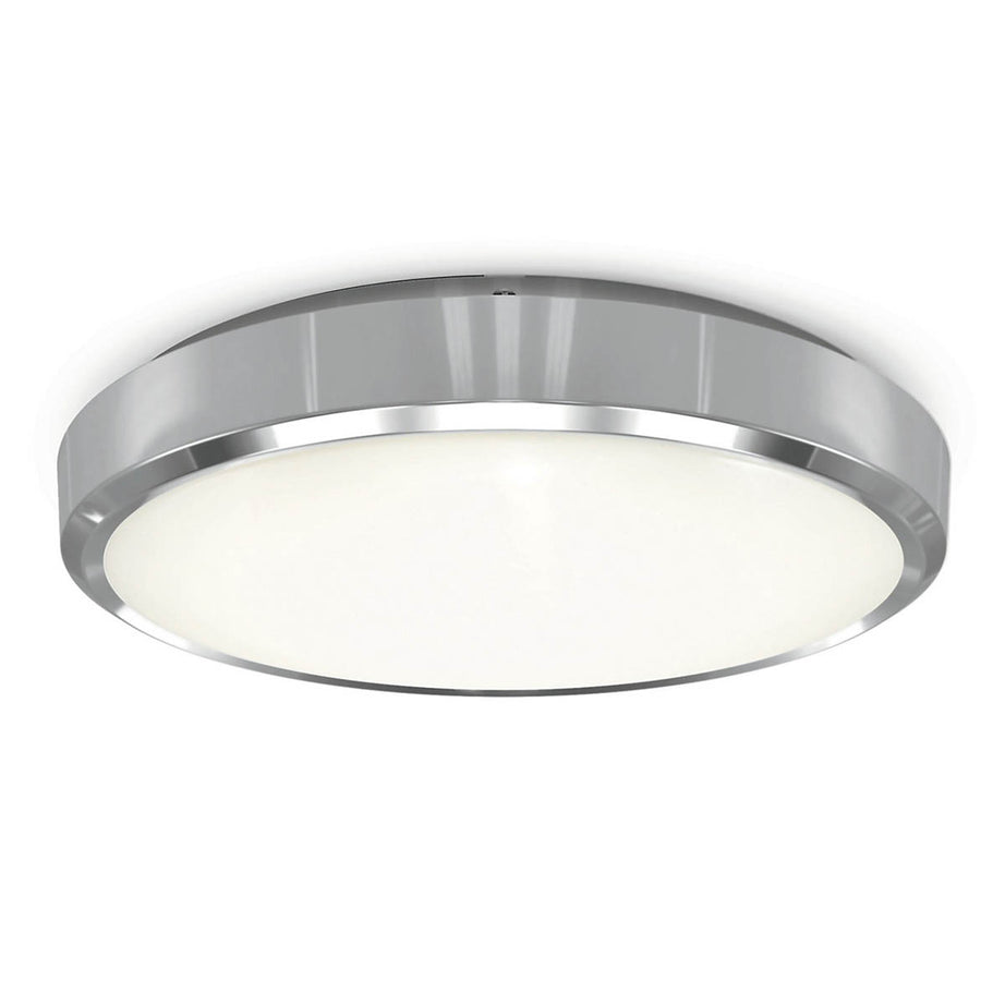 LED Ceiling Light Smart Wall Round Chrome Dimmable Cool Warm White Bathroom - Image 1