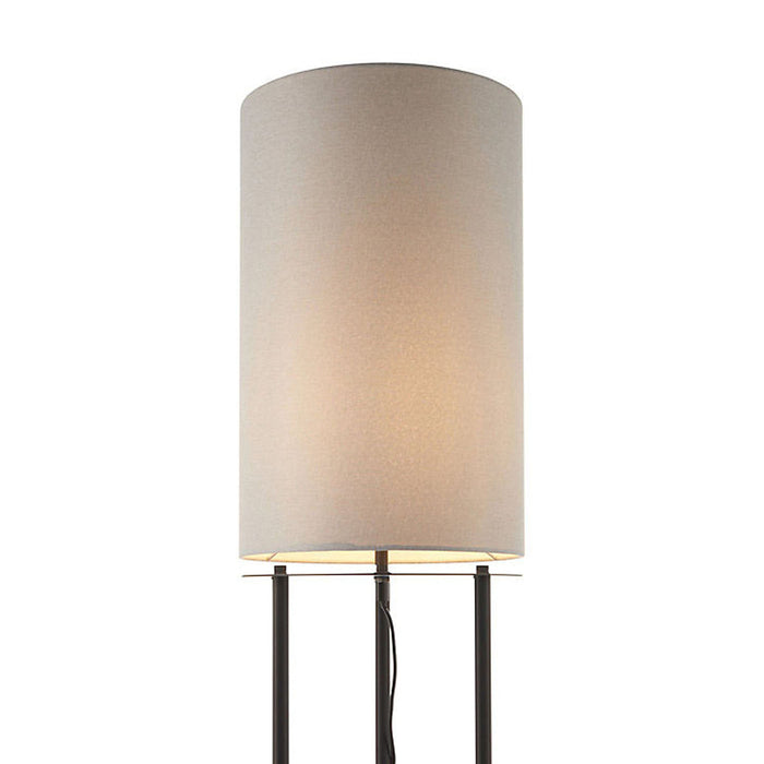 Floor Lamp Matt Black Stylish Contemporary Grey 1 Light Shelves IP20 15W 220V - Image 5