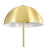 Floor Lamp LED Living Room Metal Gold Matt Brushed Brass Contemporary (H)1580 mm - Image 4