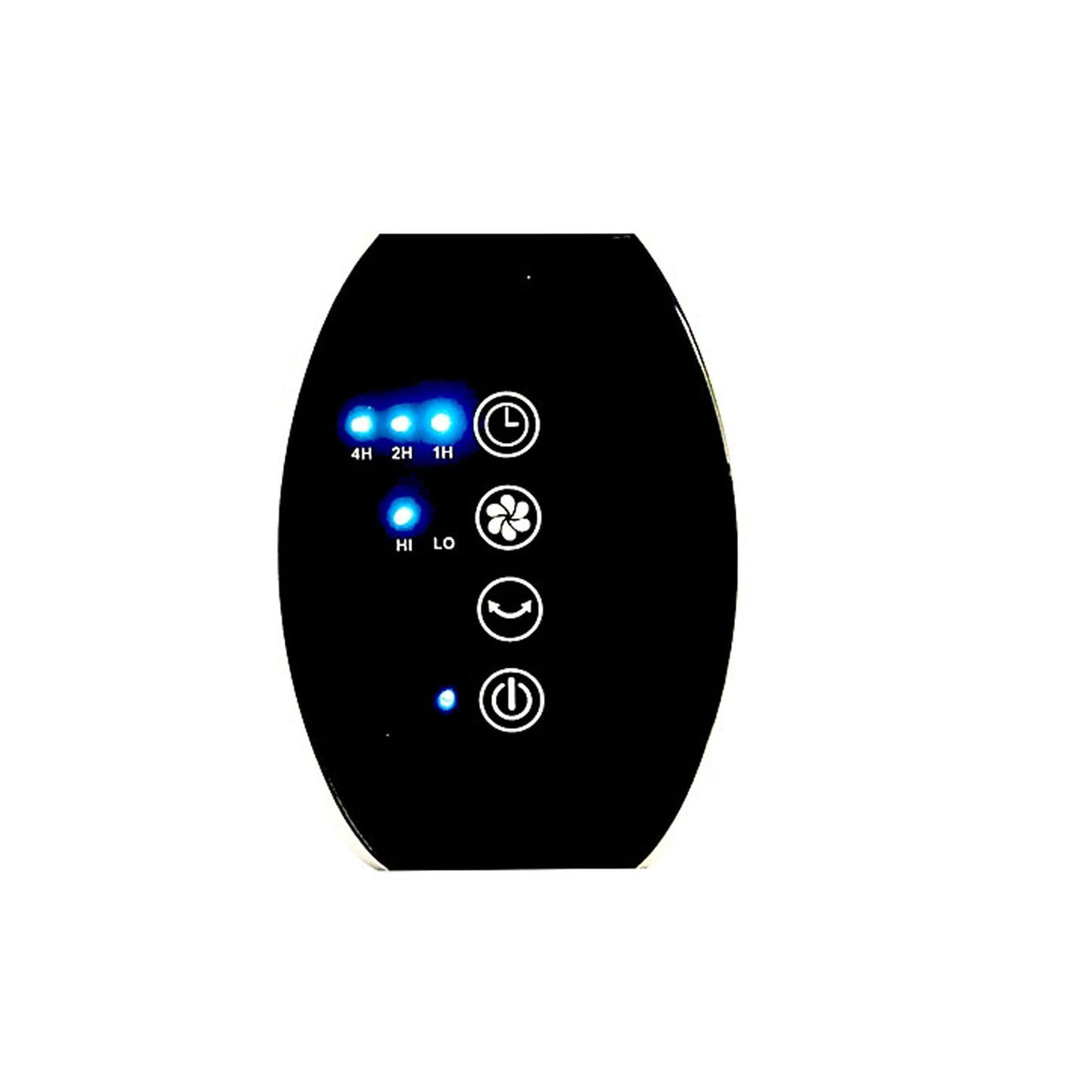 Tower Fan Mini Oscillating Air Cooler Free Standing Compact 2 Speed Touch - Image 7