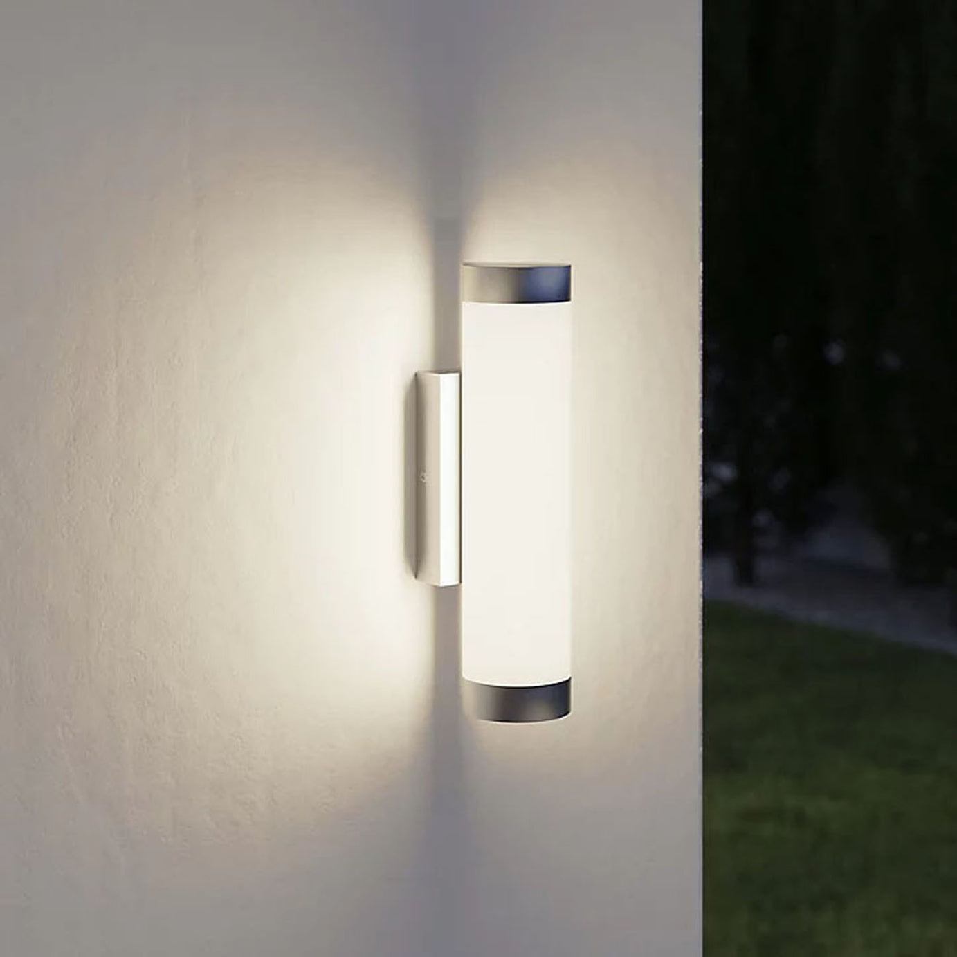 Outdoor Wall Light LED Neutral White Stainless Steel Waterproof Contemporary - Image 2