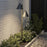 LED Post Light Garden Lamp Black 2 Way Outdoor Mains-Powered Waterproof 1.1m - Image 2
