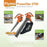 Garden Vacuum Leaf Blower And Shredder Electric 2700W 100V To 230V 10m Cable - Image 3