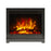 Electric Fireplace Black Nickel Effect LED Flame Remote Control Inset Heater 2kW - Image 3