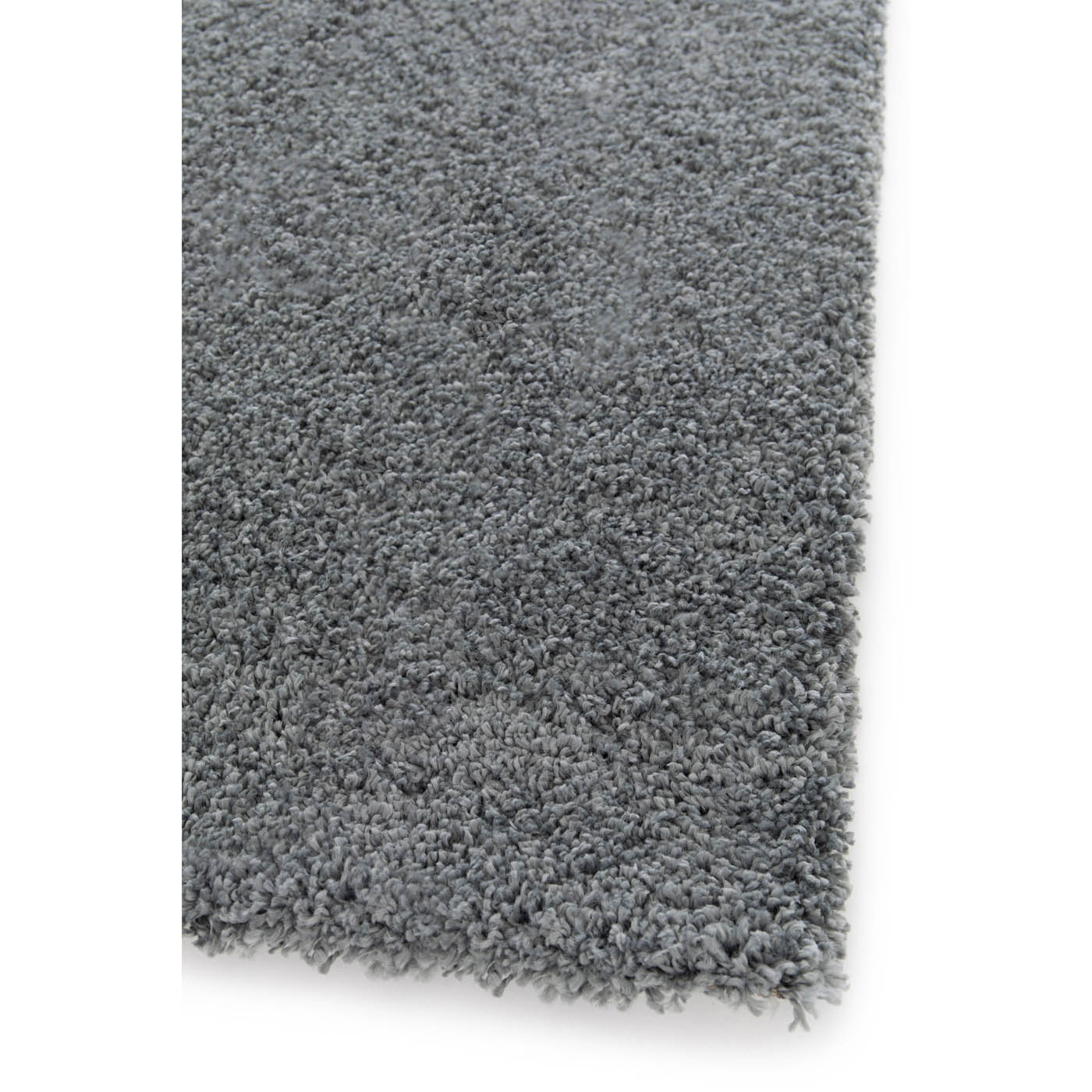 Shaggy Rug Medium Grey Hallway Runner Living Room Bedroom (L)170cm x (W)120cm - Image 5