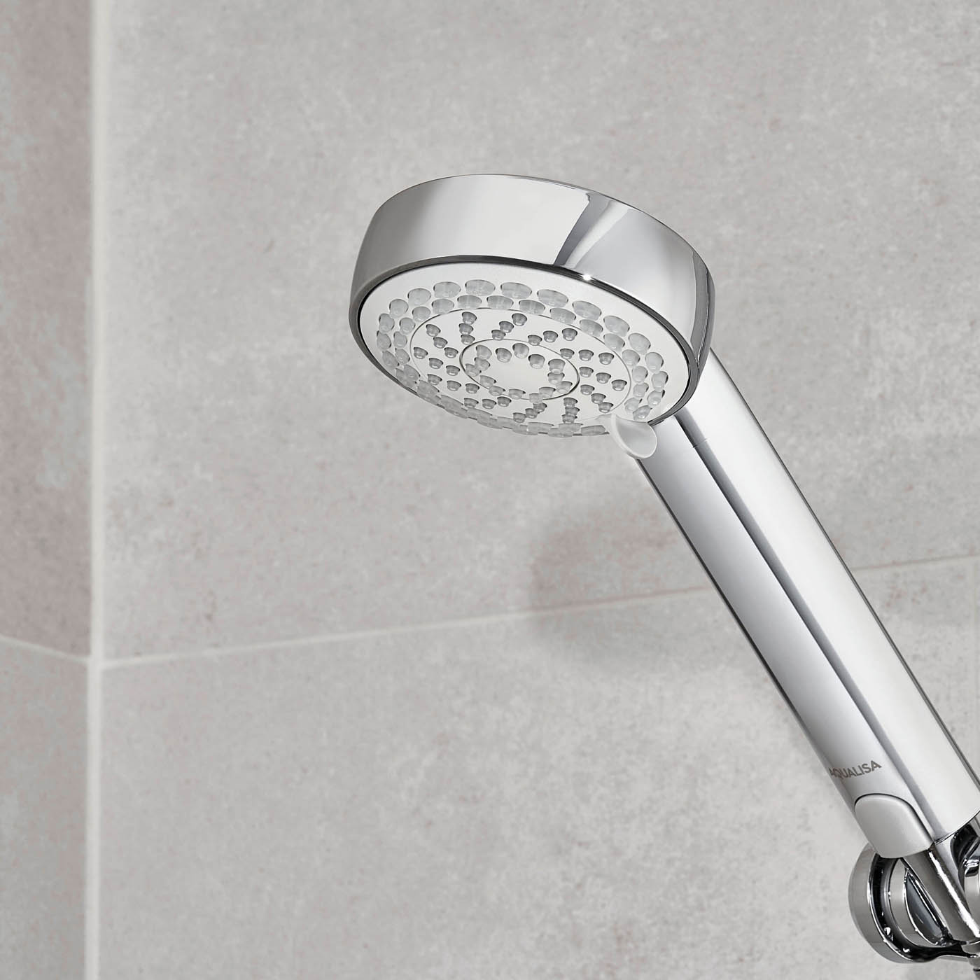 Aqualisa Smart Mixer Shower Thermostatic Concealed 4 Spray Pattern Dual Head - Image 4