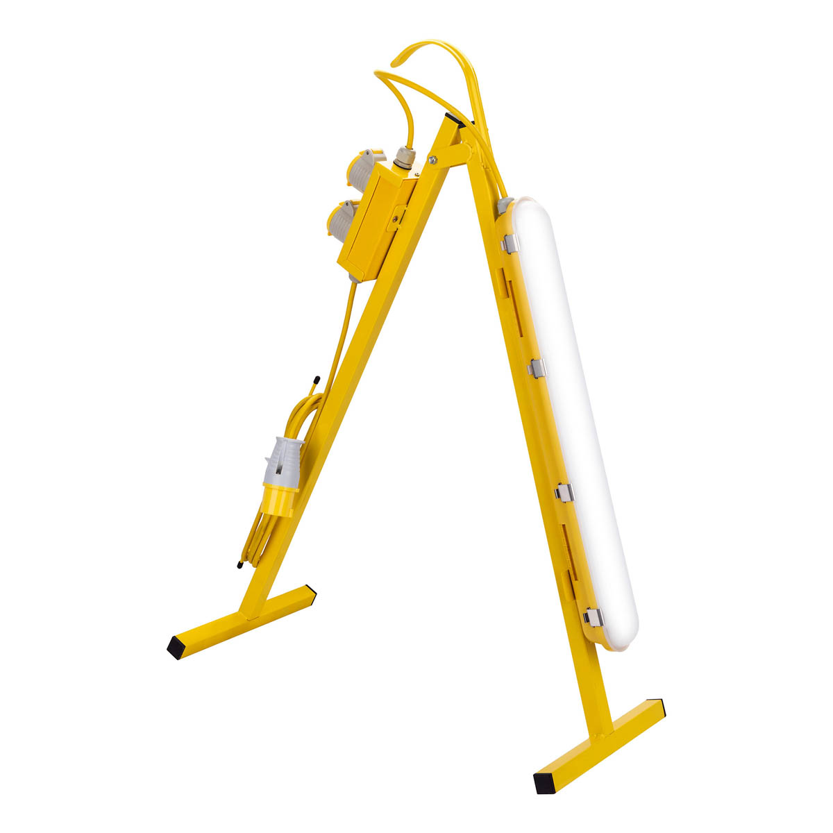 Luceco Plasterers Work Light Tripod Inspection Lamp 110V Foldable Portable 24W - Image 6