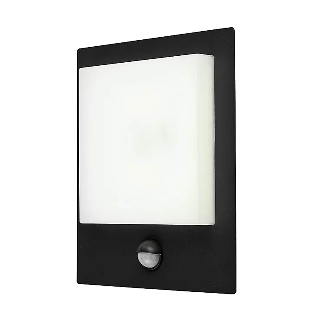 LED Outdoor Wall Light PIR Motion Sensor Security Lamp Garden Adjustable Time On - Image 2