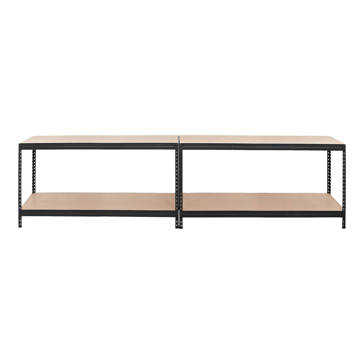 Garage Shelving Unit Storage System 4 Shelf HDF Steel (H)1800 (W)1656 (D)600mm - Image 3