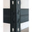 Shelving Unit 5 Tier Black HDF And Steel Heavy Duty Storage Shelf (H)180x(W)97cm - Image 4