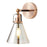 Wall Light Industrial Antique Copper Effect Wired Modern Stylish Set Of 2 - Image 1