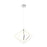 Ceiling Light Pendant LED Diamond Chrome Living Room Bedroom Warm White - Image 2