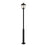 Outdoor Post Light Lantern Garden Traditional Black Tall Waterproof Patio 2M - Image 3