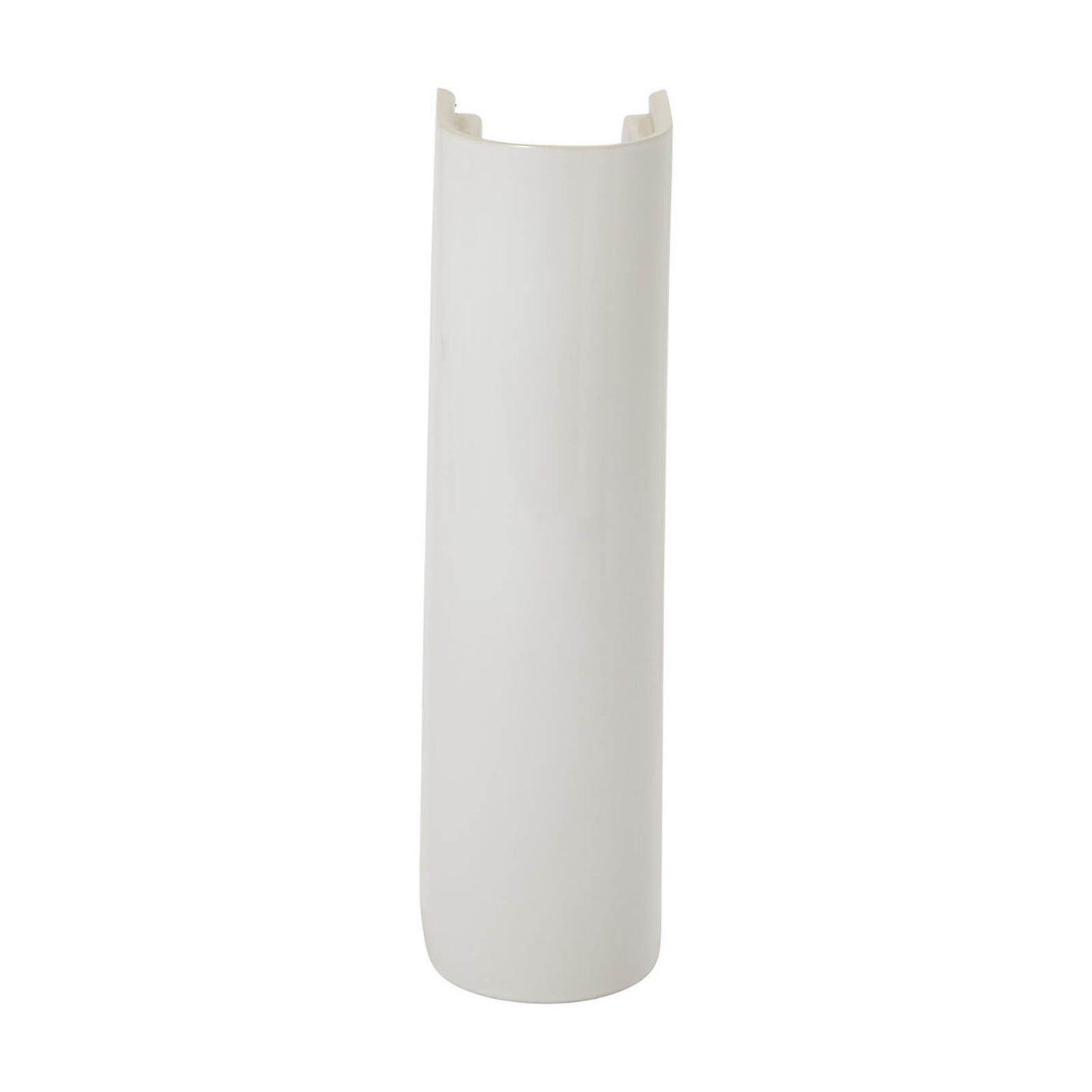GoodHome Malo Full Pedestal Basin Gloss White Oval 1 Tap Hole 54.5cm - Image 4